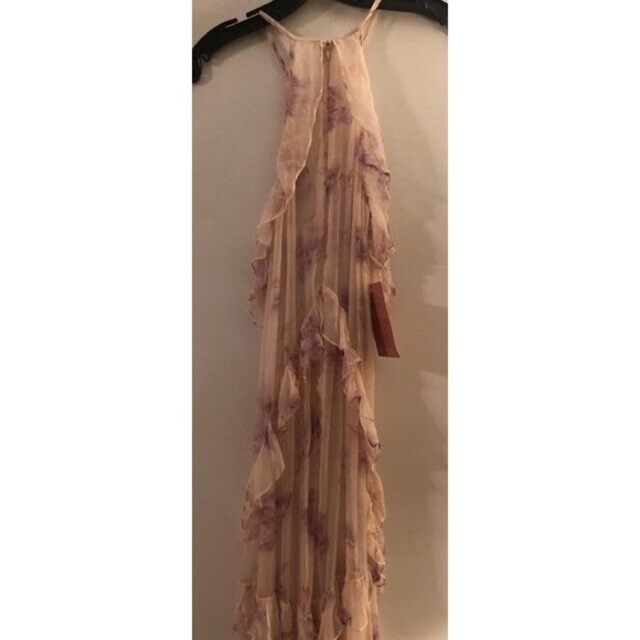 NWT $600 BHLDN THERESE PURPLE & PINK FLORAL MAXI DRESS SIZE MEDIUM SOLD OUT! - Picture 8 of 9
